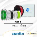 Azurefilm PETG 1,75mm 1kg Filament verschiedene Farben