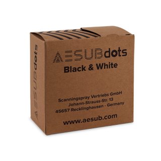 AESUBdots Targets Black & White in verschiedenen Größen