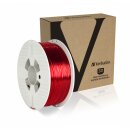 Verbatim PET-G 1kg Rot Transparent