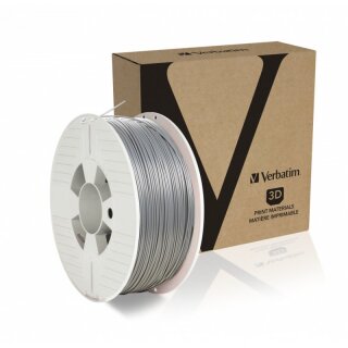 Verbatim PLA 1kg 1,75mm in verschiedenen Farben Silber/Metall Grau