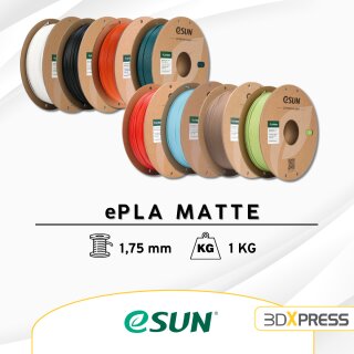 eSUN ePLA Matte 1,75mm 1kg verschiedene Farben