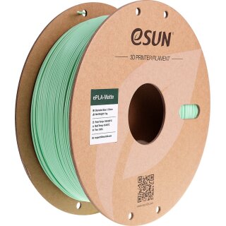 eSUN ePLA Matte Filament 1,75mm 1kg in Minz-Grün