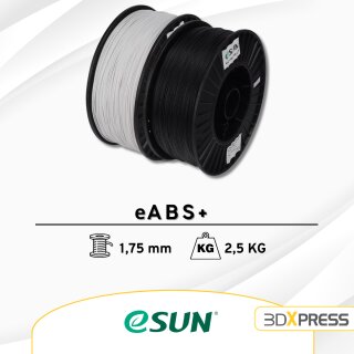eSUN ABS+ 1,75mm 2,5kg in verschiedenen Farben