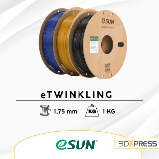 eSUN eTwinkling 1,75mm 1kg verschiedene Farben