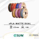 eSUN PLA-Matte Dual 1,75mm 1kg Filament in verschiedenen Farben