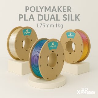 Polymaker PLA Dual SIlk 1,75mm 1kg verschiedene Farben
