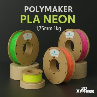 Polymaker PLA Neon 1,75mm 1kg verschiedene Farben