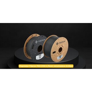 Polymaker PA6-CF20 1,75mm verschiendene Größen schwarz