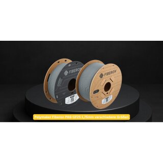 Polymaker PA6-GF25 1,75mm verschiedene Größen grau