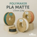 Polymaker PLA MATTE 1,75mm 2,5kg verschiedenen Farben