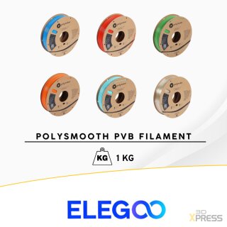 Polymaker PolySmooth PVB Filament 1,75 mm verschiedene Farben 0,75 kg