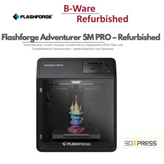 Flashforge Adventurer 5M PRO Refurbished
