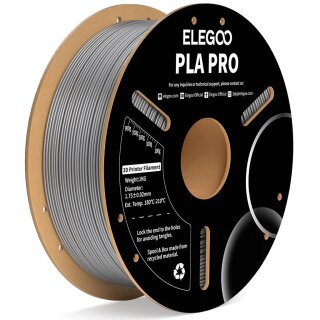 Elegoo PLA Pro Filament 1,75 mm Silber