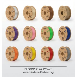 ELEGOO PLA+ 1,75mm 1kg verschiedene Farben