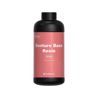 Shining 3D Denture Base DT02 Resin 1kg | Biokompatibles Dental Resin für Prothesenbasen