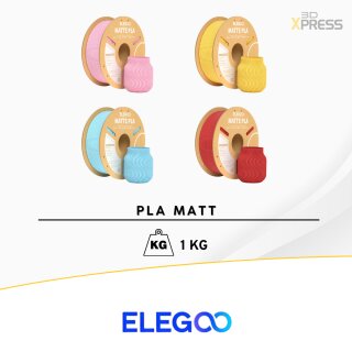 ELEGOO PLA MATTE 1,75mm Verschiedene Farben 1kg Papierspule