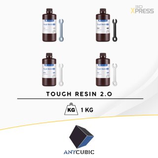 Anycubic UV/LCD TOUGH 2.0  Verschiedene Farben 1kg