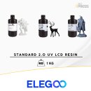 ELEGOO Standard 2.0 UV LCD Resin verschiedene Farben 1 kg