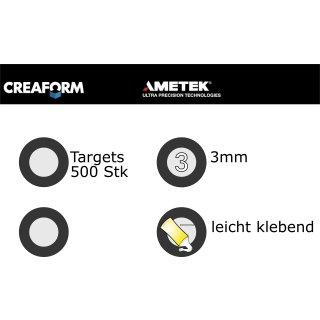 Creaform Positioning Targets (500) 3mm