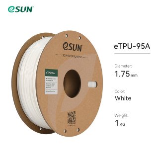 eSUN eTPU-95A 1,75mm Weiß 1kg