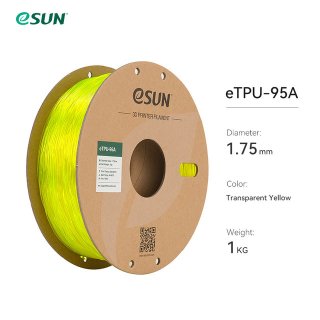 eSUN eTPU-95A 1,75mm Transp. Gelb 1kg