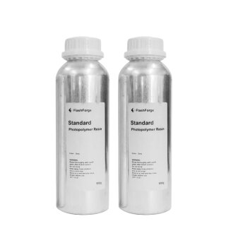 Flashforge Standard Resin Grau (2 x 500 g) DLP Hunter