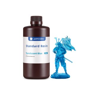 Transluzent Blau